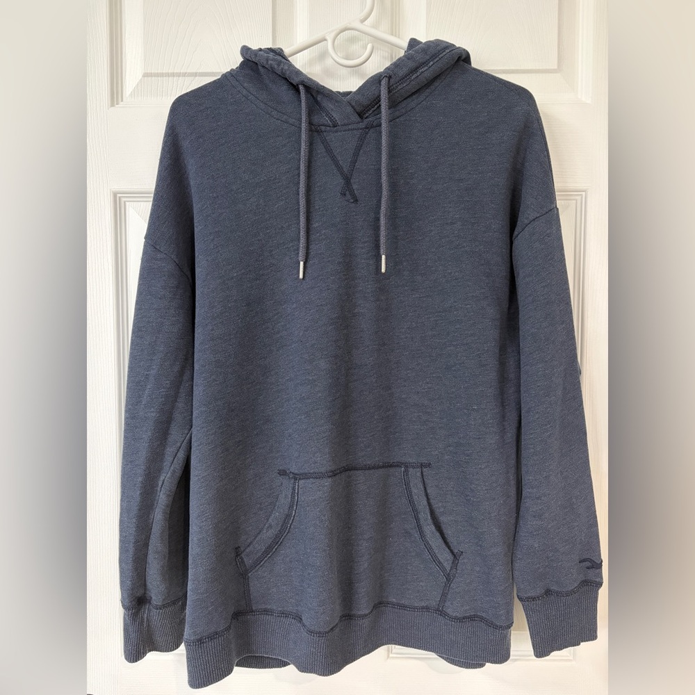 Hollister Navy Oversized Hoodie (Size S)